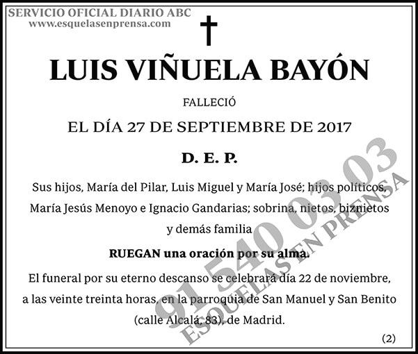 Luis Viñuela Bayón